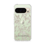 スリムプロテクションケース［ LAGUNAMOON - ボタニカルジャガード - Clear×Beige ］