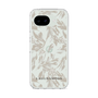 スリムプロテクションケース［ LAGUNAMOON - ボタニカルジャガード - Clear×Beige ］