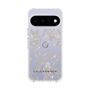 スリムプロテクションケース［ LAGUNAMOON - ボタニカルジャガード - Clear×Beige ］