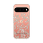 スリムプロテクションケース［ LAGUNAMOON - ボタニカルジャガード - Clear×Beige ］