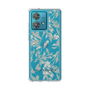 スリムプロテクションケース［ LAGUNAMOON - ボタニカルジャガード - Clear×Beige ］