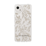 スリムプロテクションケース［ LAGUNAMOON - ボタニカルジャガード - Clear×Beige ］