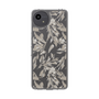 スリムプロテクションケース［ LAGUNAMOON - ボタニカルジャガード - Clear×Beige ］