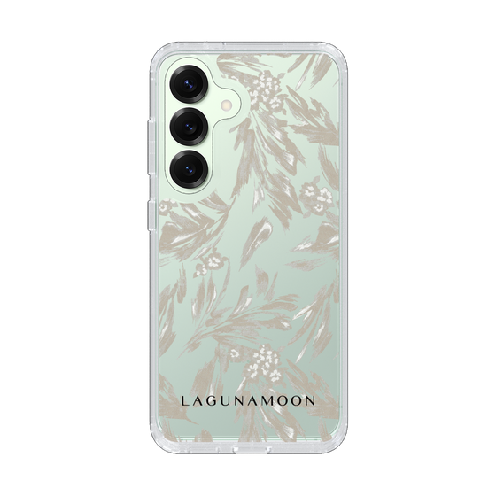 スリムプロテクションケース［ LAGUNAMOON - ボタニカルジャガード - Clear×Beige ］