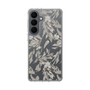 スリムプロテクションケース［ LAGUNAMOON - ボタニカルジャガード - Clear×Beige ］