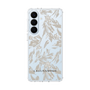 スリムプロテクションケース［ LAGUNAMOON - ボタニカルジャガード - Clear×Beige ］