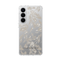 スリムプロテクションケース［ LAGUNAMOON - ボタニカルジャガード - Clear×Beige ］