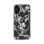 スリムプロテクションケース［ LAGUNAMOON - ニュアンスフラワー - Navy ］