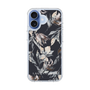 スリムプロテクションケース［ LAGUNAMOON - ニュアンスフラワー - Navy ］