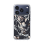 スリムプロテクションケース［ LAGUNAMOON - ニュアンスフラワー - Navy ］