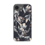 スリムプロテクションケース［ LAGUNAMOON - ニュアンスフラワー - Navy ］