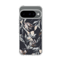 スリムプロテクションケース［ LAGUNAMOON - ニュアンスフラワー - Navy ］