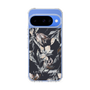 スリムプロテクションケース［ LAGUNAMOON - ニュアンスフラワー - Navy ］