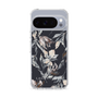 スリムプロテクションケース［ LAGUNAMOON - ニュアンスフラワー - Navy ］