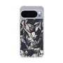 スリムプロテクションケース［ LAGUNAMOON - ニュアンスフラワー - Navy ］