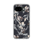 スリムプロテクションケース［ LAGUNAMOON - ニュアンスフラワー - Navy ］