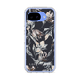 スリムプロテクションケース［ LAGUNAMOON - ニュアンスフラワー - Navy ］
