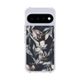 スリムプロテクションケース［ LAGUNAMOON - ニュアンスフラワー - Navy ］