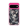 スリムプロテクションケース［ LAGUNAMOON - ニュアンスフラワー - Navy ］