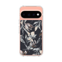 スリムプロテクションケース［ LAGUNAMOON - ニュアンスフラワー - Navy ］