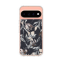 スリムプロテクションケース［ LAGUNAMOON - ニュアンスフラワー - Navy ］