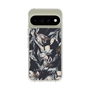 スリムプロテクションケース［ LAGUNAMOON - ニュアンスフラワー - Navy ］