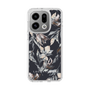 スリムプロテクションケース［ LAGUNAMOON - ニュアンスフラワー - Navy ］