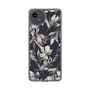 スリムプロテクションケース［ LAGUNAMOON - ニュアンスフラワー - Navy ］