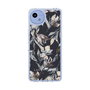 スリムプロテクションケース［ LAGUNAMOON - ニュアンスフラワー - Navy ］