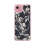 スリムプロテクションケース［ LAGUNAMOON - ニュアンスフラワー - Navy ］