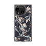 スリムプロテクションケース［ LAGUNAMOON - ニュアンスフラワー - Navy ］