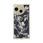 スリムプロテクションケース［ LAGUNAMOON - ニュアンスフラワー - Navy ］