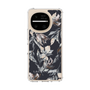 スリムプロテクションケース［ LAGUNAMOON - ニュアンスフラワー - Navy ］