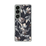 スリムプロテクションケース［ LAGUNAMOON - ニュアンスフラワー - Navy ］