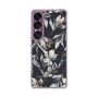 スリムプロテクションケース［ LAGUNAMOON - ニュアンスフラワー - Navy ］