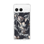 スリムプロテクションケース［ LAGUNAMOON - ニュアンスフラワー - Navy ］