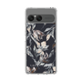 スリムプロテクションケース［ LAGUNAMOON - ニュアンスフラワー - Navy ］