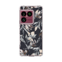 スリムプロテクションケース［ LAGUNAMOON - ニュアンスフラワー - Navy ］