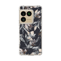 スリムプロテクションケース［ LAGUNAMOON - ニュアンスフラワー - Navy ］