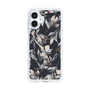 スリムプロテクションケース［ LAGUNAMOON - ニュアンスフラワー - Navy ］