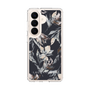 スリムプロテクションケース［ LAGUNAMOON - ニュアンスフラワー - Navy ］
