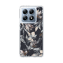 スリムプロテクションケース［ LAGUNAMOON - ニュアンスフラワー - Navy ］