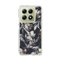 スリムプロテクションケース［ LAGUNAMOON - ニュアンスフラワー - Navy ］