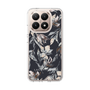 スリムプロテクションケース［ LAGUNAMOON - ニュアンスフラワー - Navy ］