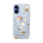 スリムプロテクションケース［ LAGUNAMOON - ニュアンスフラワー - Clear ］