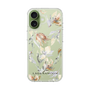 スリムプロテクションケース［ LAGUNAMOON - ニュアンスフラワー - Clear ］
