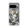 スリムプロテクションケース［ LAGUNAMOON - ニュアンスフラワー - Clear ］