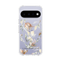 スリムプロテクションケース［ LAGUNAMOON - ニュアンスフラワー - Clear ］