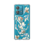 スリムプロテクションケース［ LAGUNAMOON - ニュアンスフラワー - Clear ］
