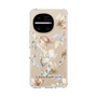 スリムプロテクションケース［ LAGUNAMOON - ニュアンスフラワー - Clear ］
